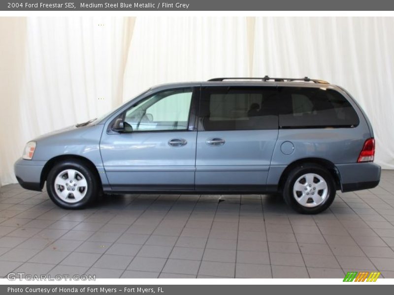 Medium Steel Blue Metallic / Flint Grey 2004 Ford Freestar SES