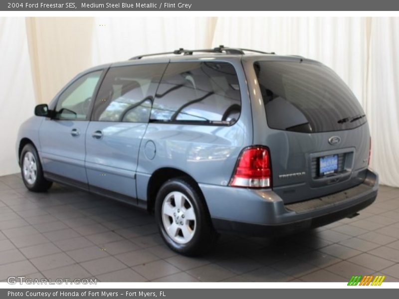 Medium Steel Blue Metallic / Flint Grey 2004 Ford Freestar SES