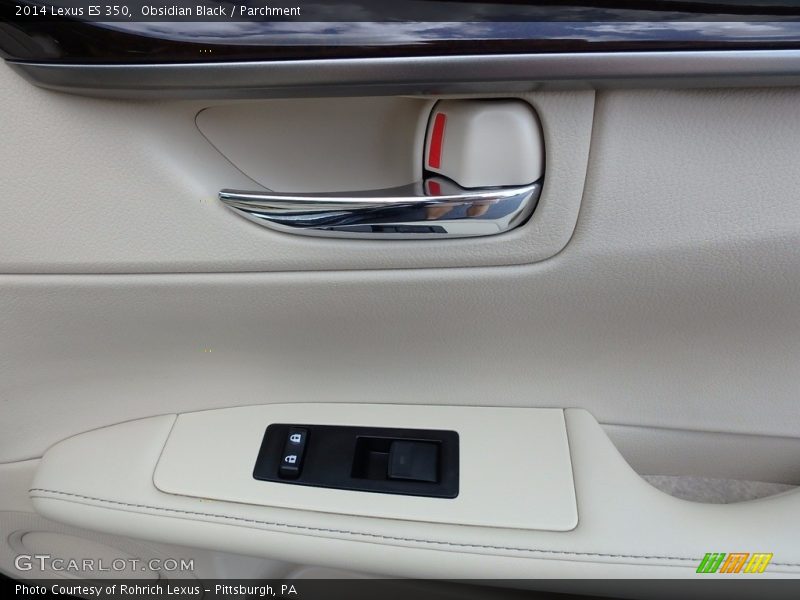 Obsidian Black / Parchment 2014 Lexus ES 350
