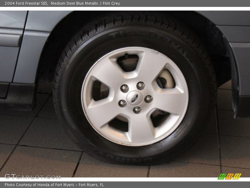 Medium Steel Blue Metallic / Flint Grey 2004 Ford Freestar SES