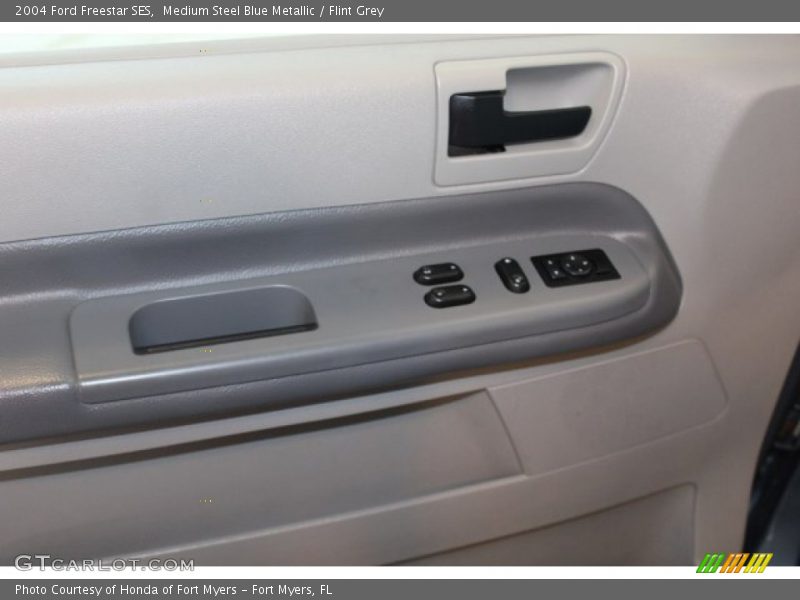 Medium Steel Blue Metallic / Flint Grey 2004 Ford Freestar SES