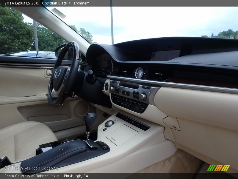Obsidian Black / Parchment 2014 Lexus ES 350