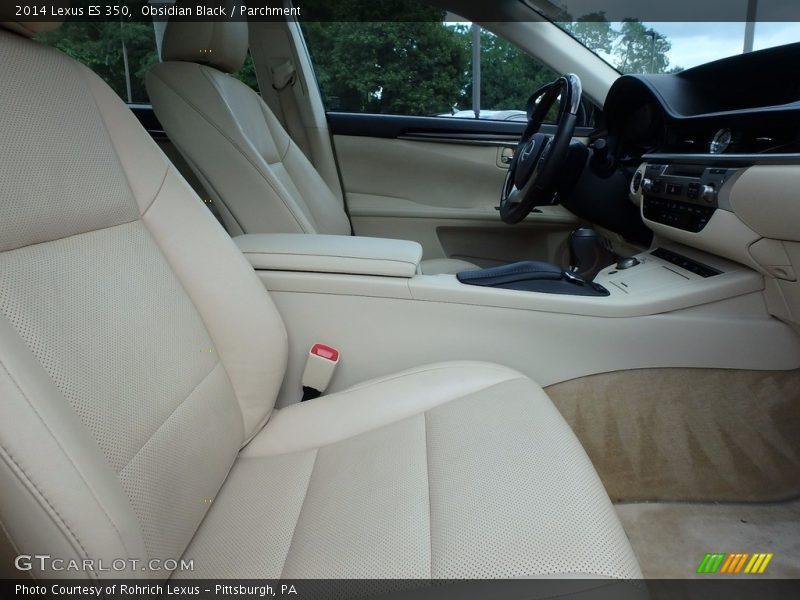 Obsidian Black / Parchment 2014 Lexus ES 350