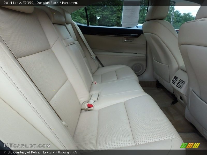 Obsidian Black / Parchment 2014 Lexus ES 350