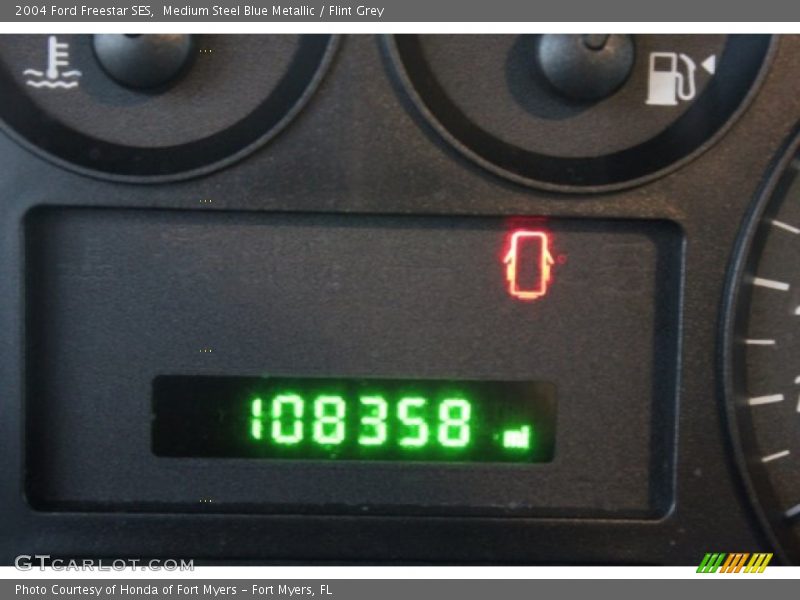Medium Steel Blue Metallic / Flint Grey 2004 Ford Freestar SES