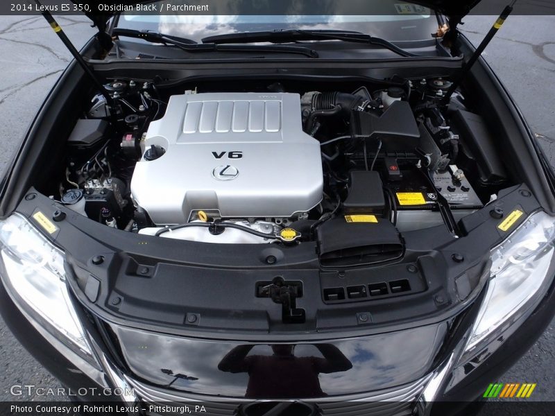 Obsidian Black / Parchment 2014 Lexus ES 350