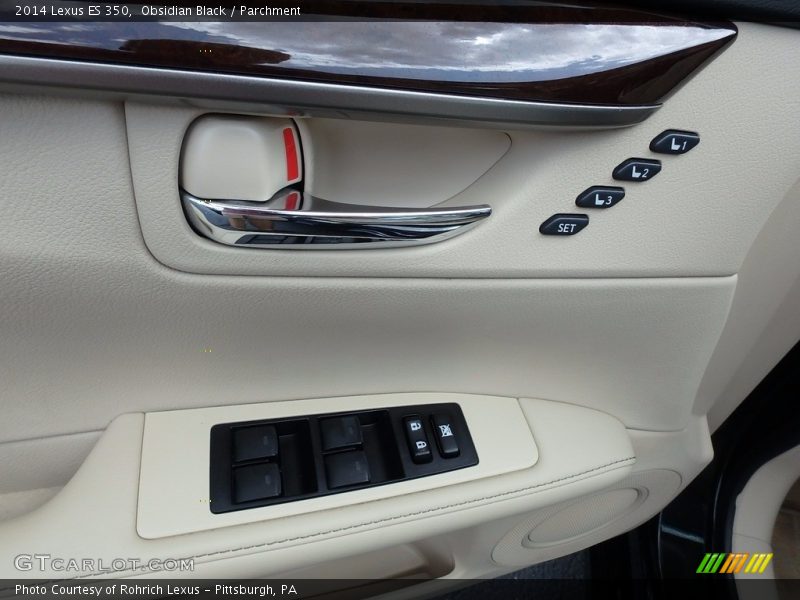 Obsidian Black / Parchment 2014 Lexus ES 350