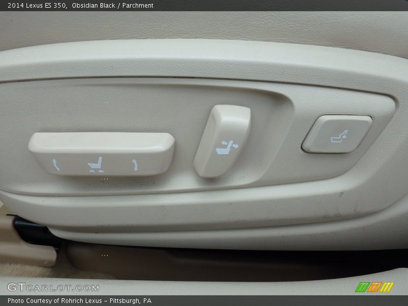 Obsidian Black / Parchment 2014 Lexus ES 350