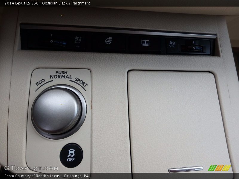 Obsidian Black / Parchment 2014 Lexus ES 350
