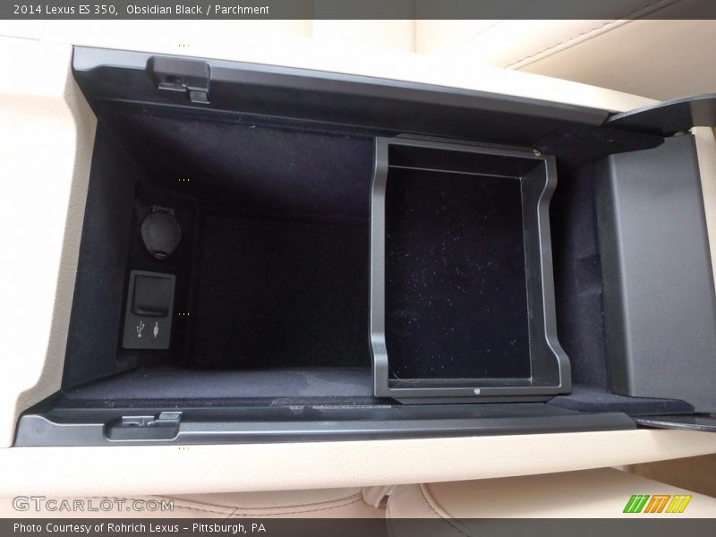 Obsidian Black / Parchment 2014 Lexus ES 350