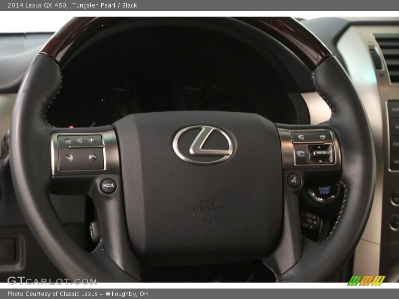 Tungsten Pearl / Black 2014 Lexus GX 460