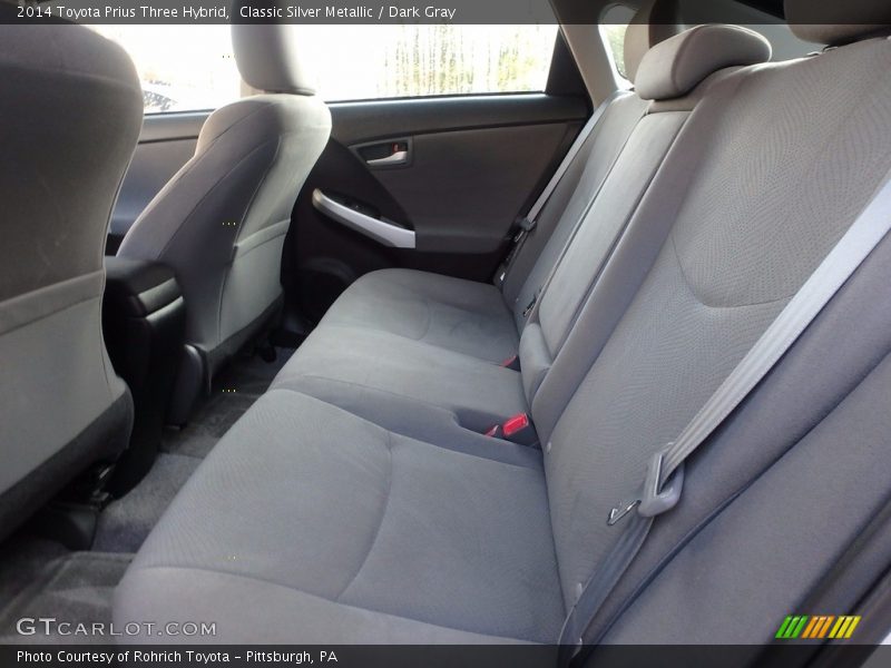 Classic Silver Metallic / Dark Gray 2014 Toyota Prius Three Hybrid