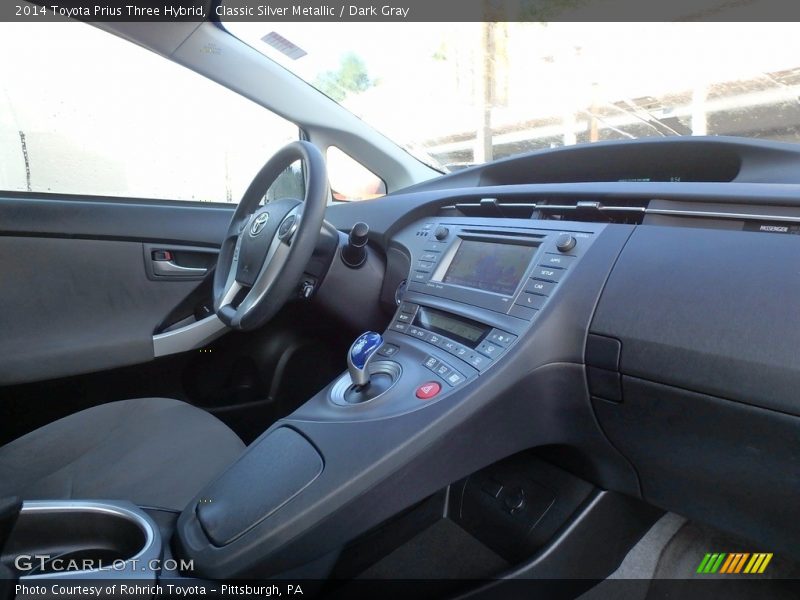 Classic Silver Metallic / Dark Gray 2014 Toyota Prius Three Hybrid