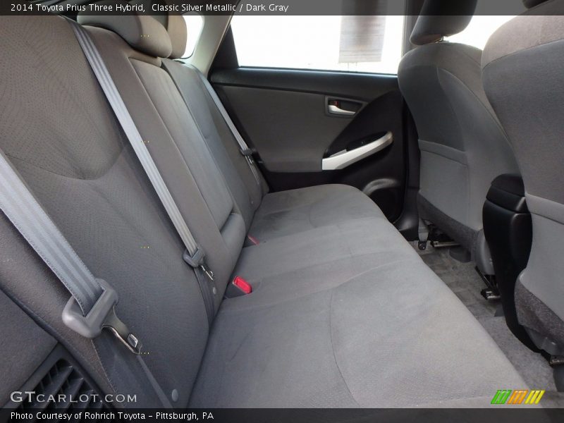 Classic Silver Metallic / Dark Gray 2014 Toyota Prius Three Hybrid