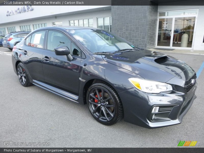 Dark Gray Metallic / Carbon Black 2018 Subaru WRX