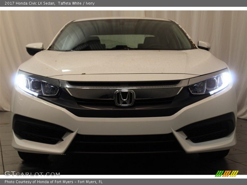 Taffeta White / Ivory 2017 Honda Civic LX Sedan