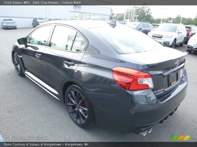 Dark Gray Metallic / Carbon Black 2018 Subaru WRX