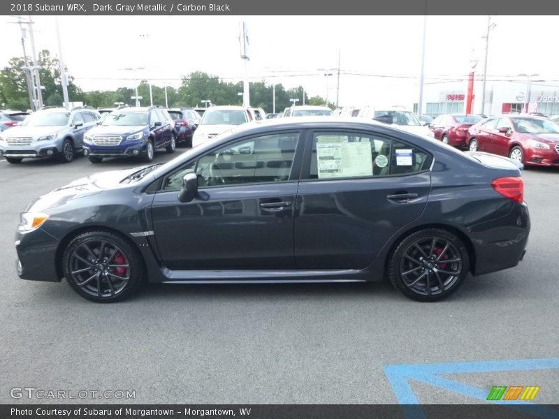 Dark Gray Metallic / Carbon Black 2018 Subaru WRX