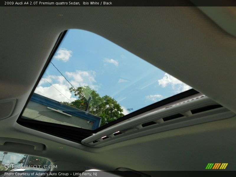 Ibis White / Black 2009 Audi A4 2.0T Premium quattro Sedan