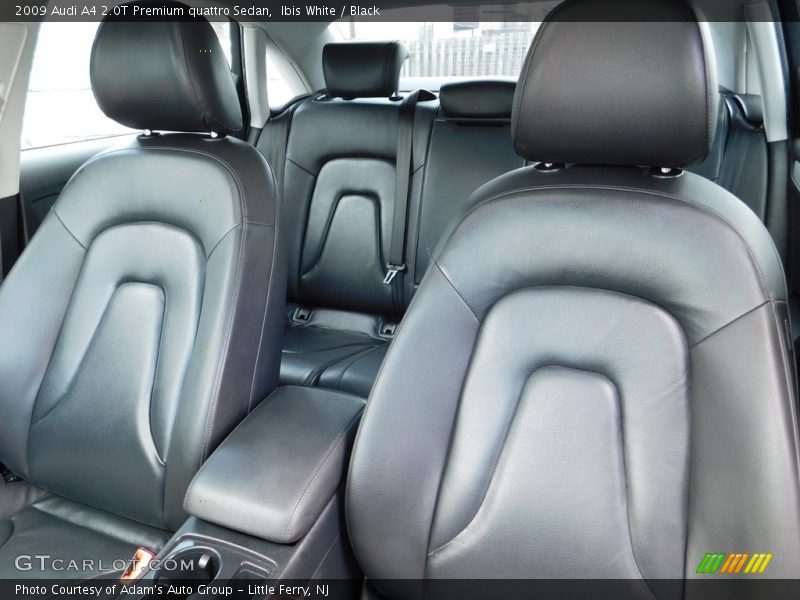 Ibis White / Black 2009 Audi A4 2.0T Premium quattro Sedan