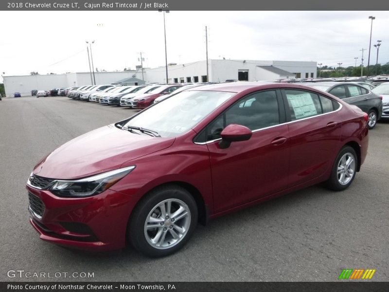 Cajun Red Tintcoat / Jet Black 2018 Chevrolet Cruze LT