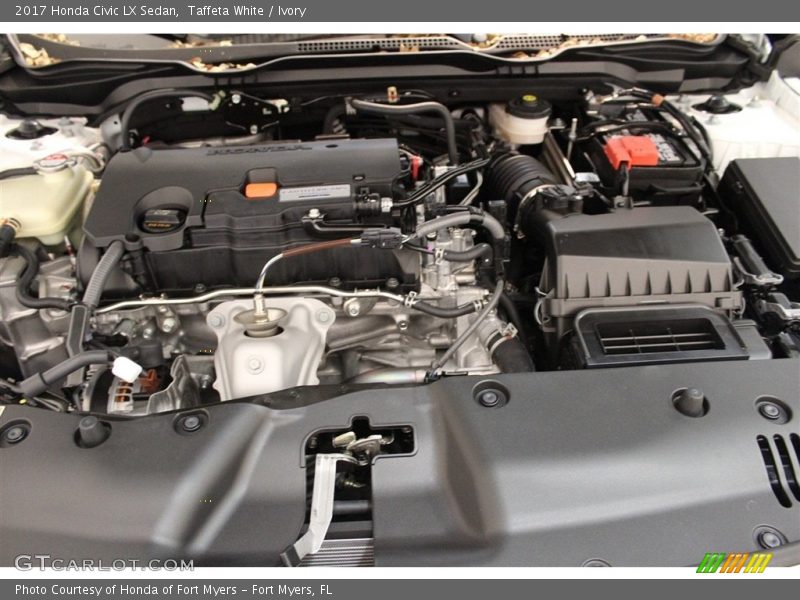 Taffeta White / Ivory 2017 Honda Civic LX Sedan