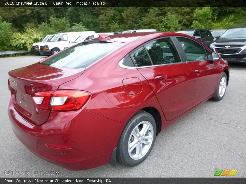 Cajun Red Tintcoat / Jet Black 2018 Chevrolet Cruze LT