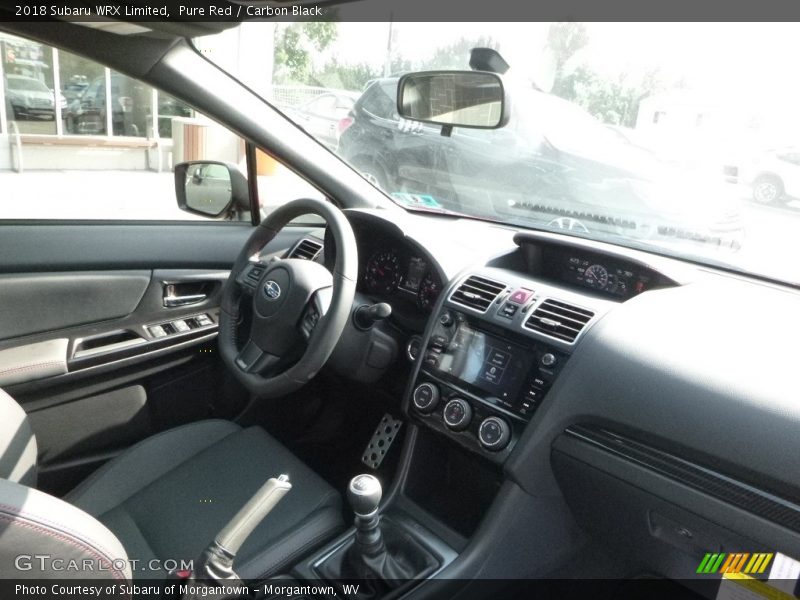 Pure Red / Carbon Black 2018 Subaru WRX Limited