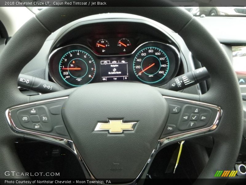 Cajun Red Tintcoat / Jet Black 2018 Chevrolet Cruze LT