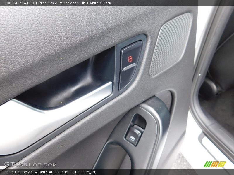 Ibis White / Black 2009 Audi A4 2.0T Premium quattro Sedan