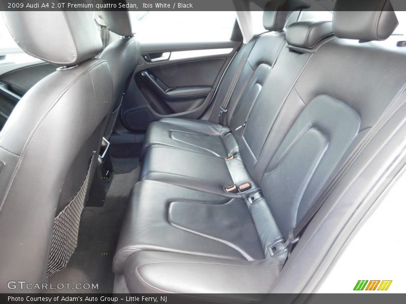 Ibis White / Black 2009 Audi A4 2.0T Premium quattro Sedan