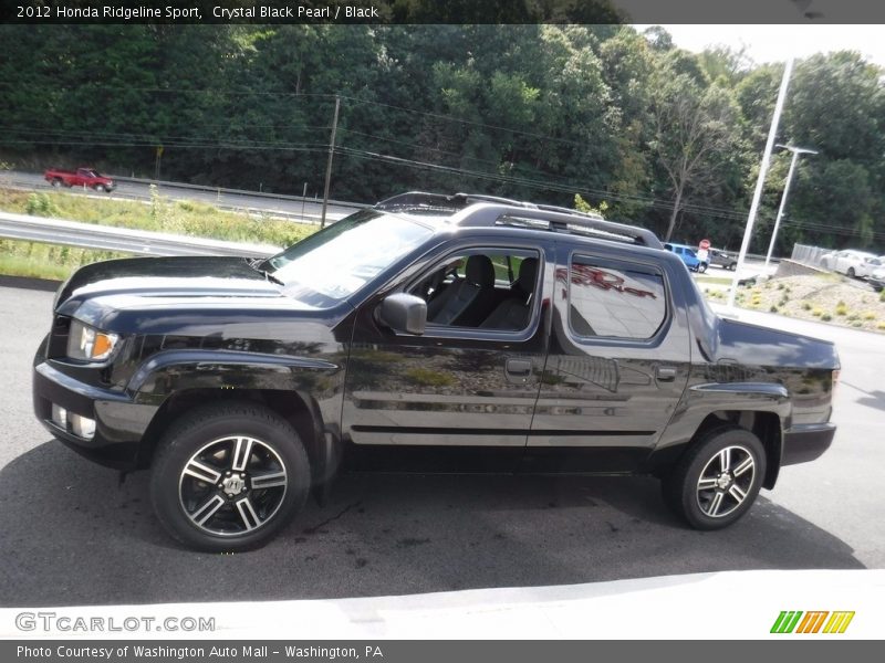 Crystal Black Pearl / Black 2012 Honda Ridgeline Sport