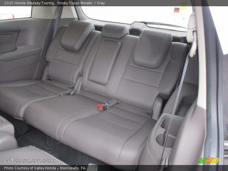 Smoky Topaz Metallic / Gray 2015 Honda Odyssey Touring