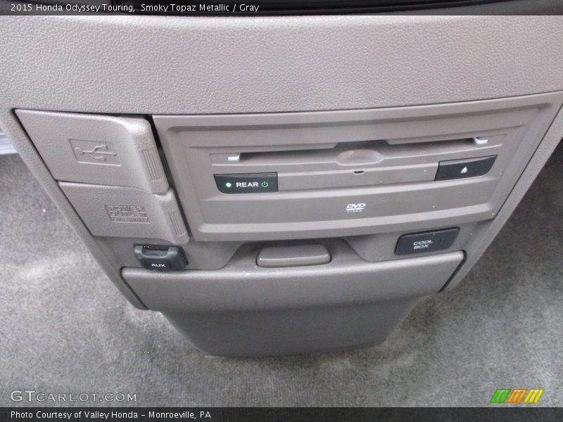 Smoky Topaz Metallic / Gray 2015 Honda Odyssey Touring
