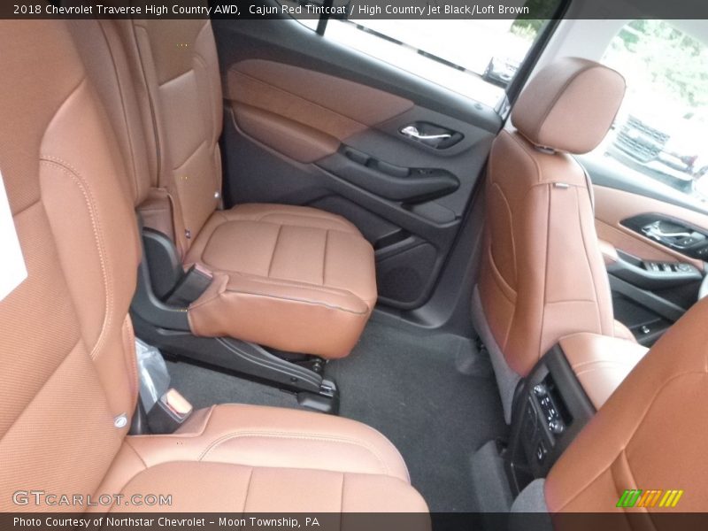 Rear Seat of 2018 Traverse High Country AWD