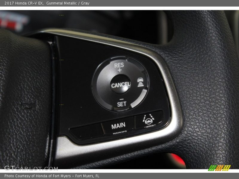 Gunmetal Metallic / Gray 2017 Honda CR-V EX