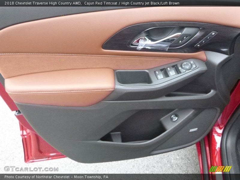 Door Panel of 2018 Traverse High Country AWD