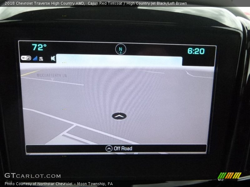 Cajun Red Tintcoat / High Country Jet Black/Loft Brown 2018 Chevrolet Traverse High Country AWD