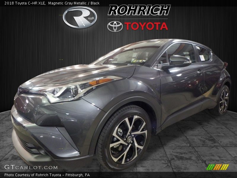 Magnetic Gray Metallic / Black 2018 Toyota C-HR XLE