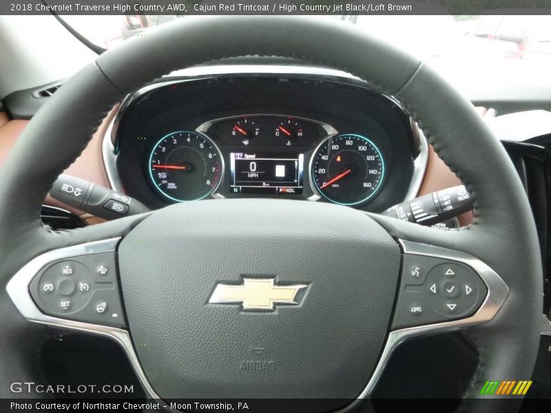  2018 Traverse High Country AWD Window Sticker