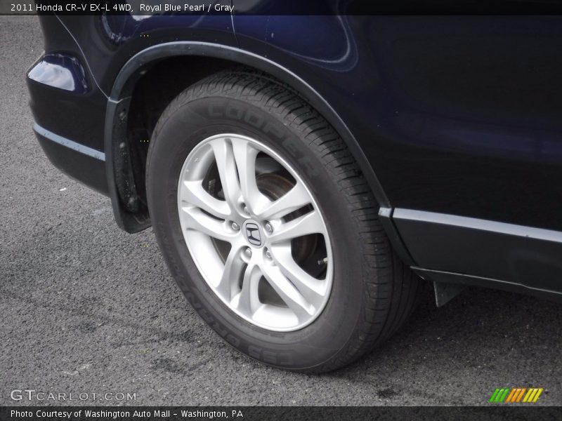 Royal Blue Pearl / Gray 2011 Honda CR-V EX-L 4WD