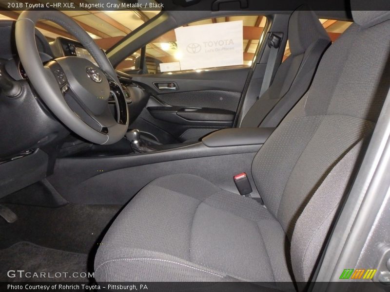 Magnetic Gray Metallic / Black 2018 Toyota C-HR XLE
