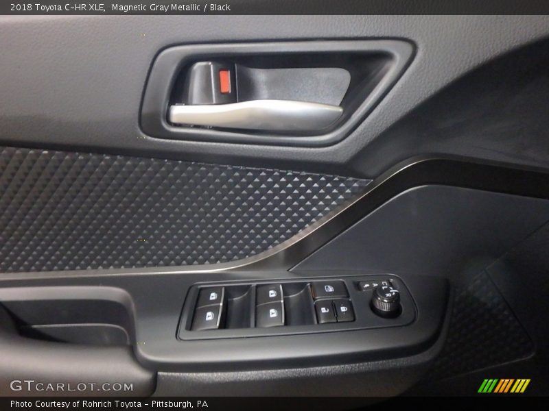 Magnetic Gray Metallic / Black 2018 Toyota C-HR XLE