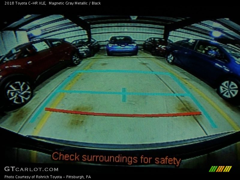 Magnetic Gray Metallic / Black 2018 Toyota C-HR XLE