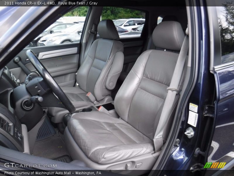 Royal Blue Pearl / Gray 2011 Honda CR-V EX-L 4WD