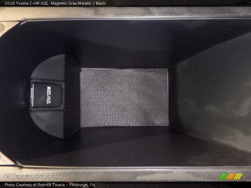 Magnetic Gray Metallic / Black 2018 Toyota C-HR XLE