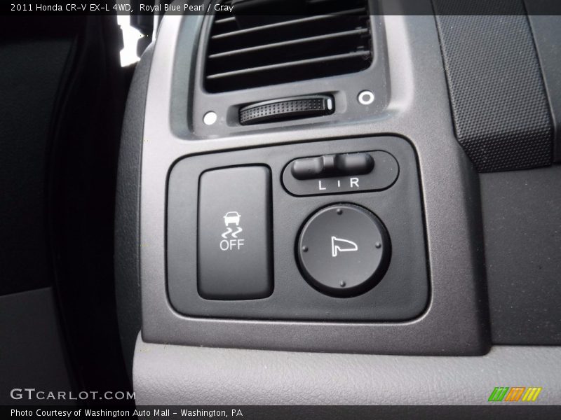Royal Blue Pearl / Gray 2011 Honda CR-V EX-L 4WD