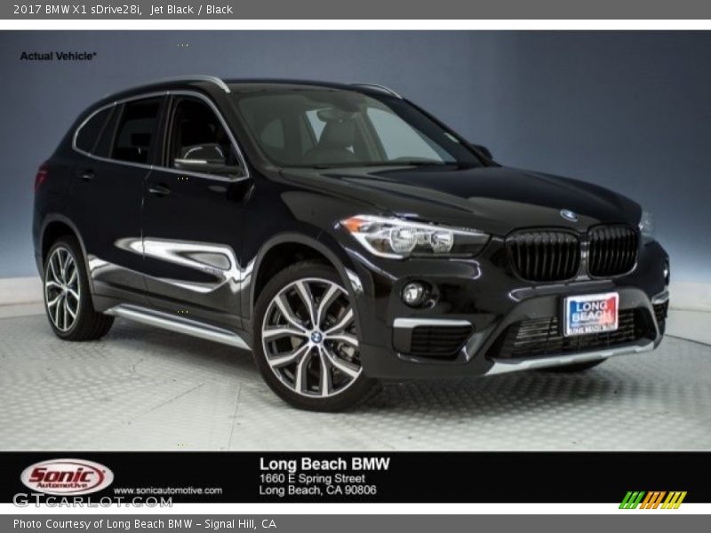Jet Black / Black 2017 BMW X1 sDrive28i
