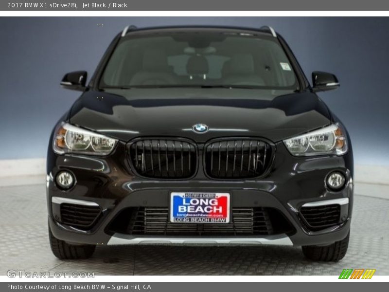 Jet Black / Black 2017 BMW X1 sDrive28i