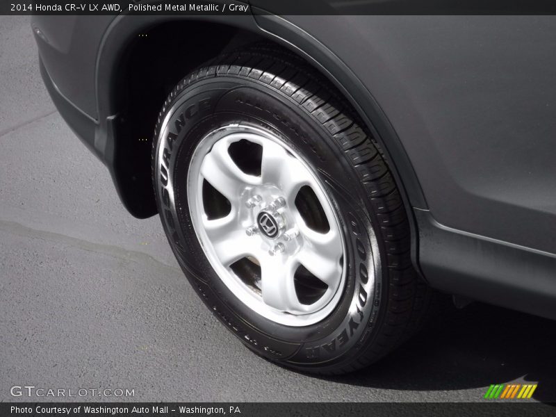 Polished Metal Metallic / Gray 2014 Honda CR-V LX AWD
